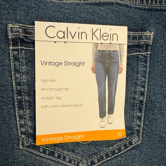 Calvin Klein Vintage Straight Jeans - Picture 8 of 9